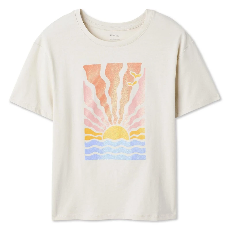 George Girls' Graphic T-Shirt