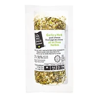 Fromage de chèvre à l'ail et aux fines herbes Mon marché fraîcheur 130g