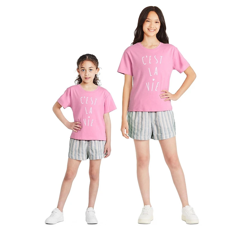 T-shirt à imprimé graphique George pour filles