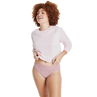 Hanes Women's Hi-Cut Cotton Brief - Pack of 6