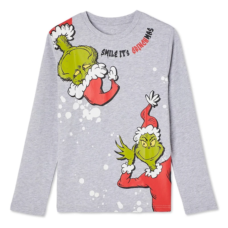The Grinch Boys' Long Sleeve Tee