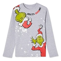 The Grinch Boys' Long Sleeve Tee