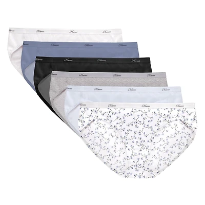 Culotte bikini de Hanes en coton pour femmes - paq. de 6