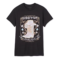 The Pink Closet Women's Boyfriend Fit Tee