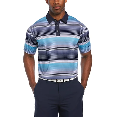 Ben Hogan Polo de golf rayé pour homme