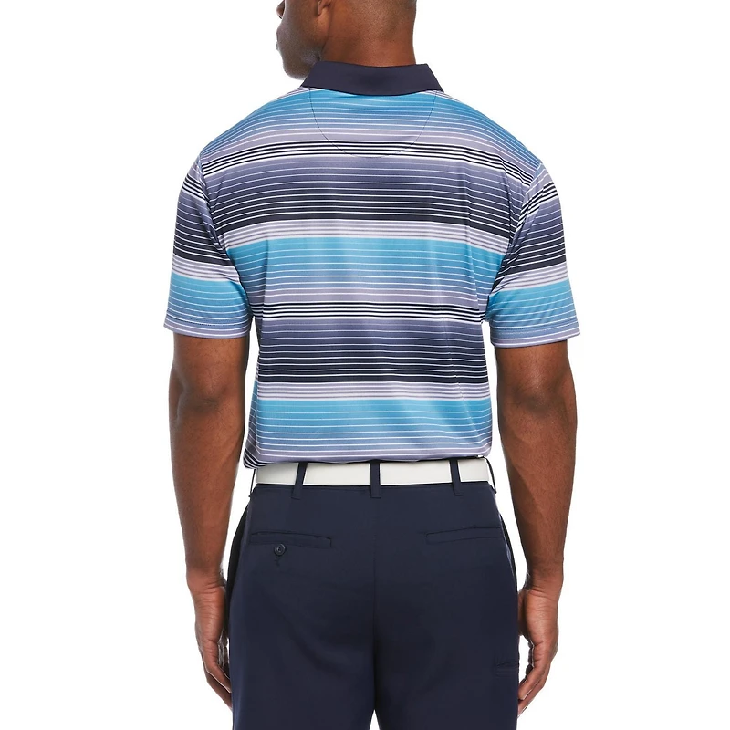 Ben Hogan Polo de golf rayé pour homme