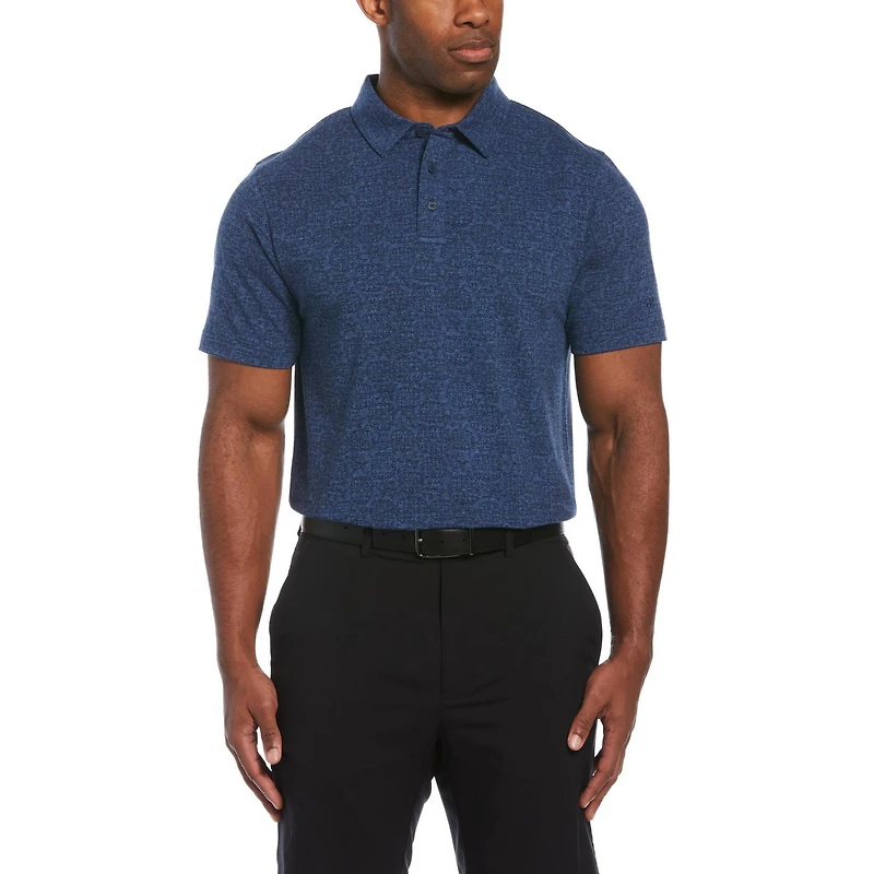 Ben Hogan Polo de golf à imprimé mini géo pour homme