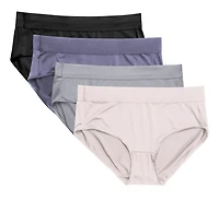 Hanes emballage de 4 culottes modernes pour femme