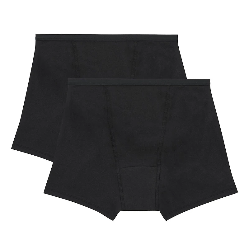 Boyshort avec protection contre les fuites abondantes Hanes, paquet de 1