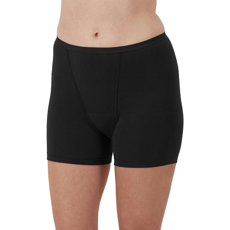 Boyshort avec protection contre les fuites abondantes Hanes, paquet de 1