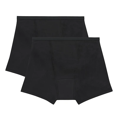 Boyshort avec protection contre les fuites abondantes Hanes, paquet de 1