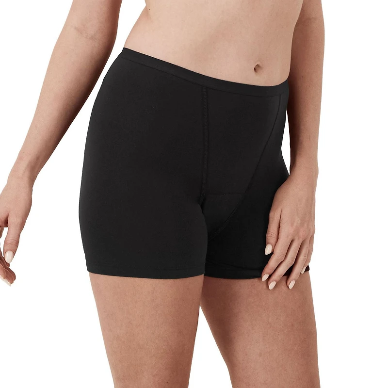 Hanes Comfort, Period. Super Leak Protection Boyshort, 1-Pack