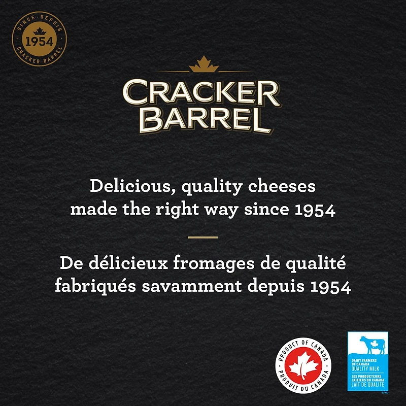 Cracker Barrel Fromage Cheddar Blanc Extra Vieilli