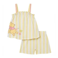 Disney Winnie l'Ourson Ensemble Haut et Shorts pour Filles
