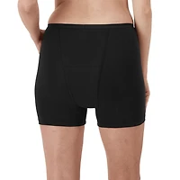 Boyshort avec protection contre les fuites abondantes Hanes, paquet de 1