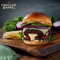 Cracker Barrel Fromage en tranches Cheddar blanc vieilli