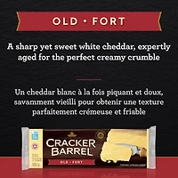 Cracker Barrel Cheddar White Old Cheese