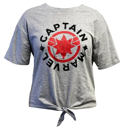 Marvel Ladies Print Tie Top