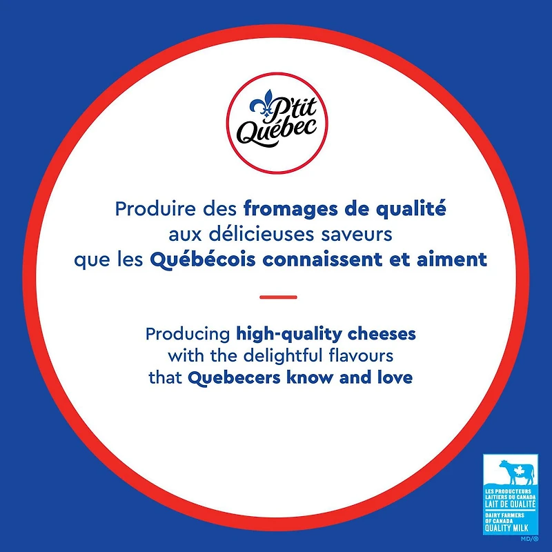 P'Tit Québec Fromage râpé Cheddar Marbré