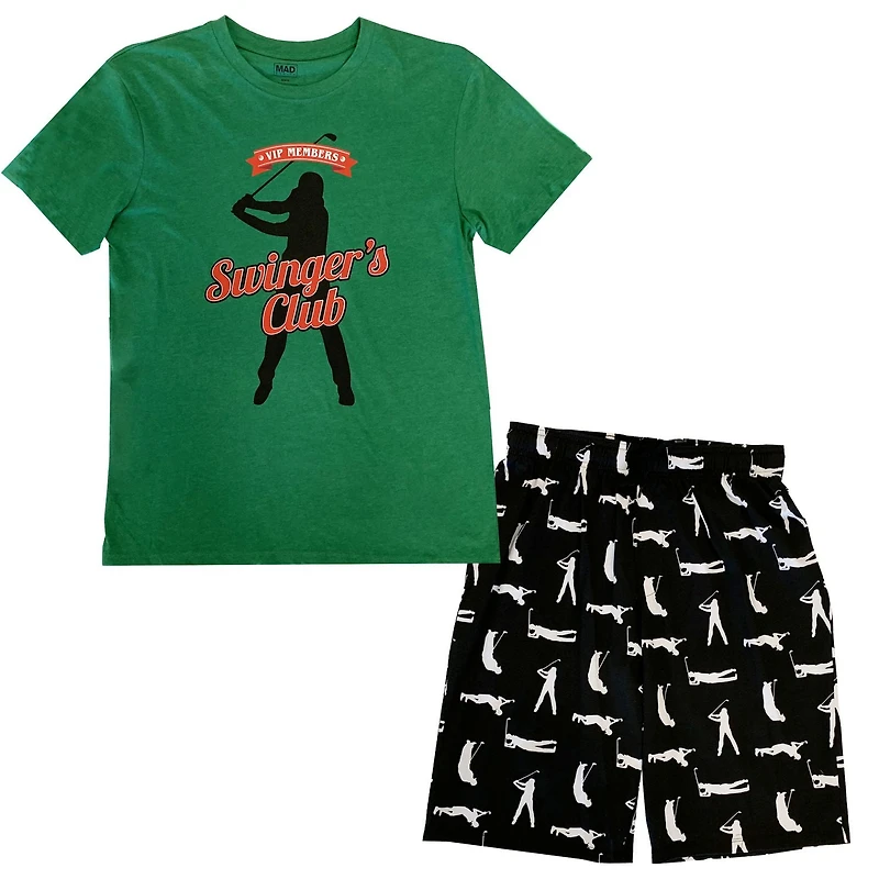 Mens George 2 Piece Swings Club VIP Sleep Set