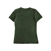 Ladies Star Wars The Mandalorian Waving Grogu Short Sleeve T-Shirt