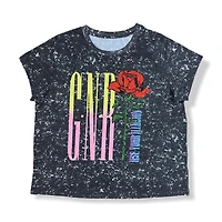 Guns N' Roses T-Shirt manche courte à col rond pour femmes