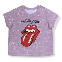 Rolling Stones T-Shirt manche courte à col rond pour femmes