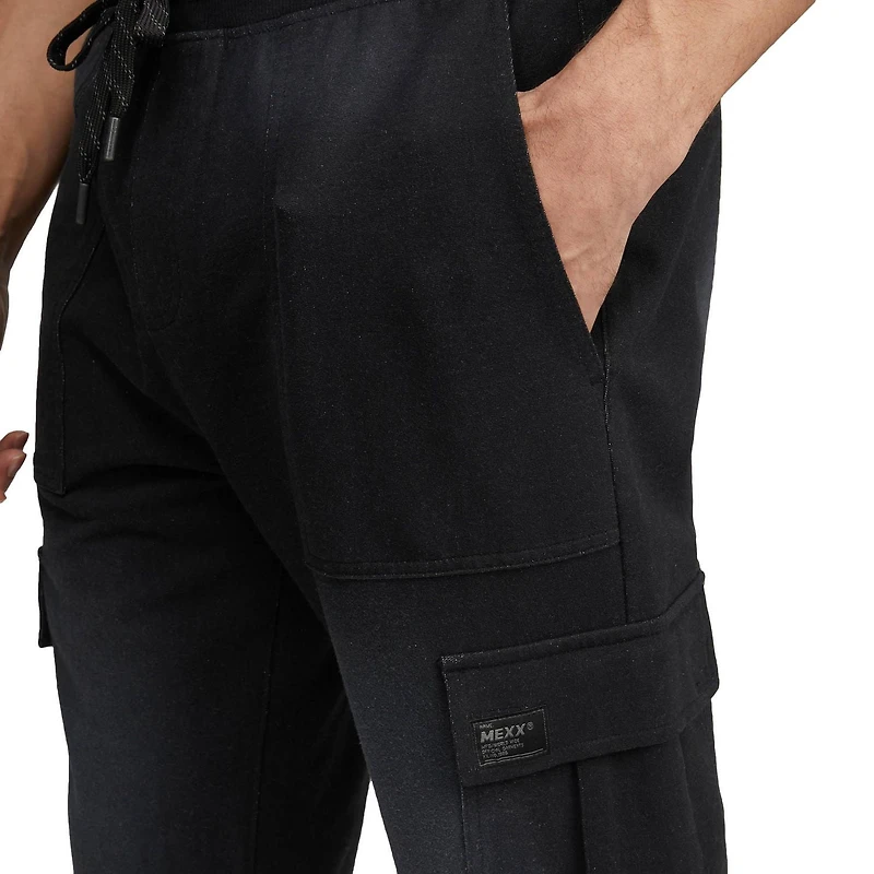 MEXX Men’s Indigo Dyed Wash French Terry Jogger