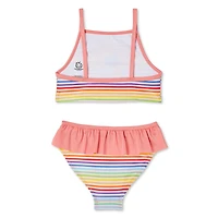 Maillot de bain 2 pièces Cocomelon pour bébés filles
