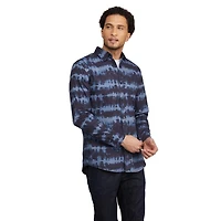 Chemise MEXX en coton extensible tie dye pour hommes