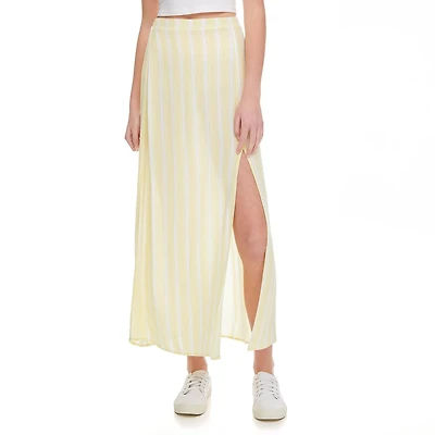 Jupe longue avec fente No Boundaries pour femmes