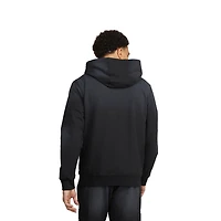 MEXX sweat à capuche en coton teint en indigo pour hommes