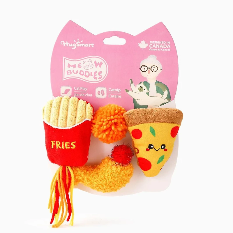 Hugsmart Purrfect Bites Catnip Toy