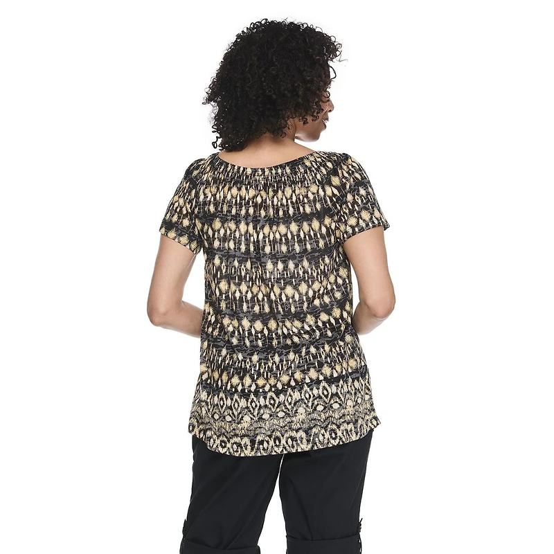 Haut à smocks Iyla pour femmes