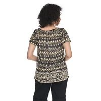 Haut à smocks Iyla pour femmes