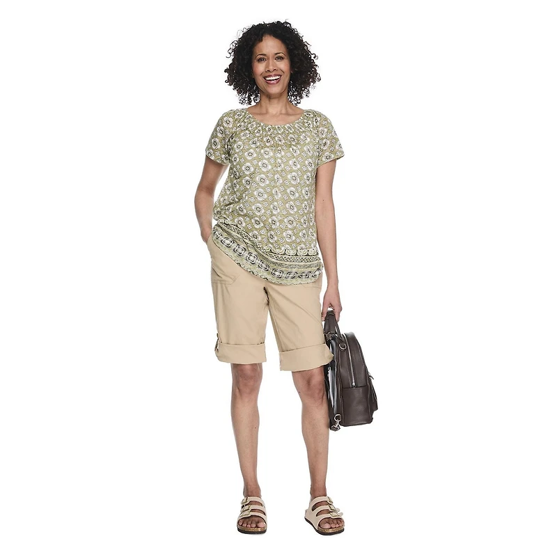 Haut à smocks Iyla pour femmes