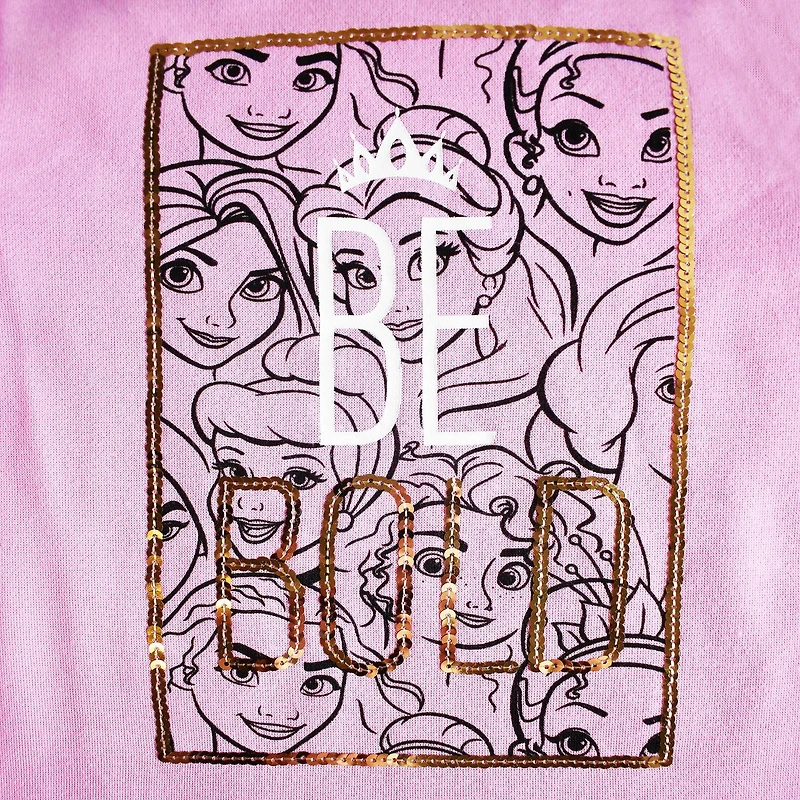 Girls Disney Be Bold Princess Long Sleeve Sweatshirt