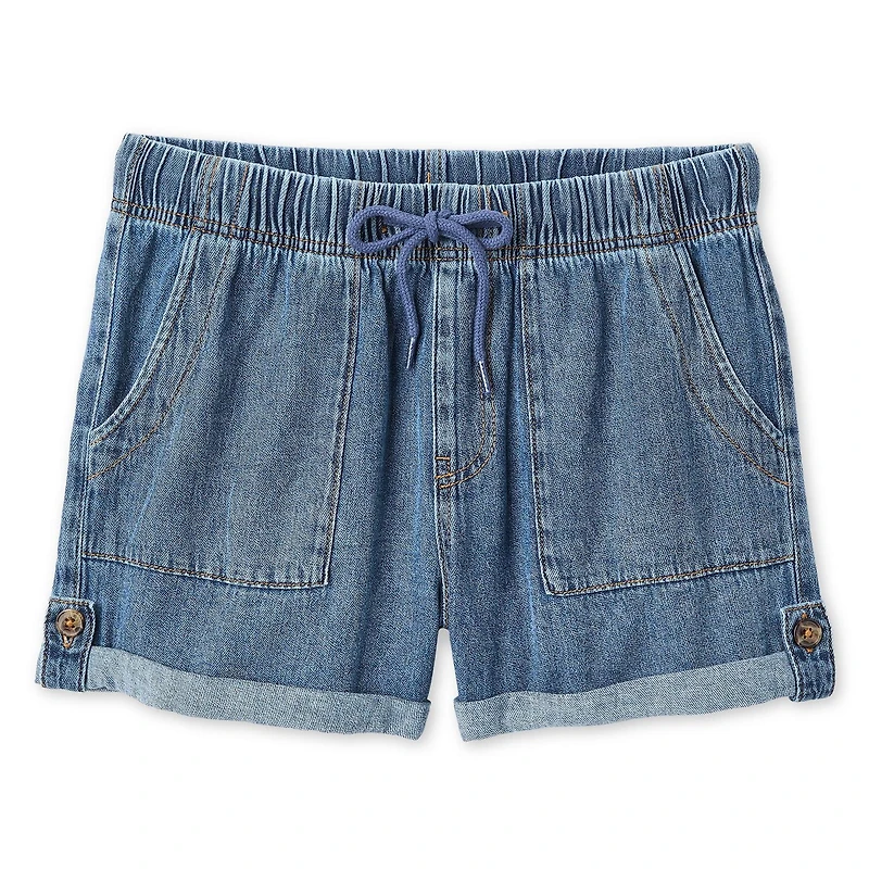 Short en twill à revers George pour femmes