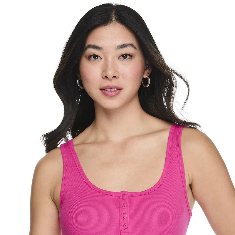 George Women's Henley Tank Top