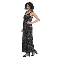 Robe longue imprimée Iyla pour femmes