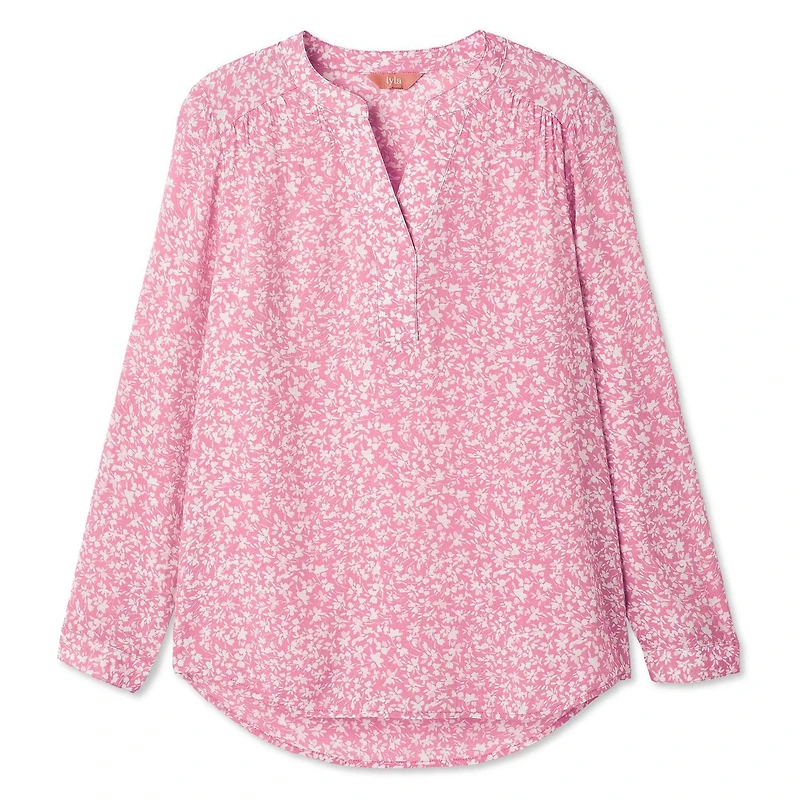 Iyla Women's Long-Sleeve Printed Top