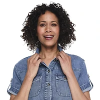 Iyla Women's Button-Up Denim Dress