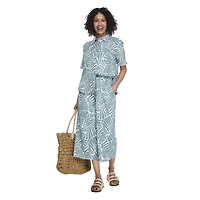 Iyla Women's Printed Culotte Pant