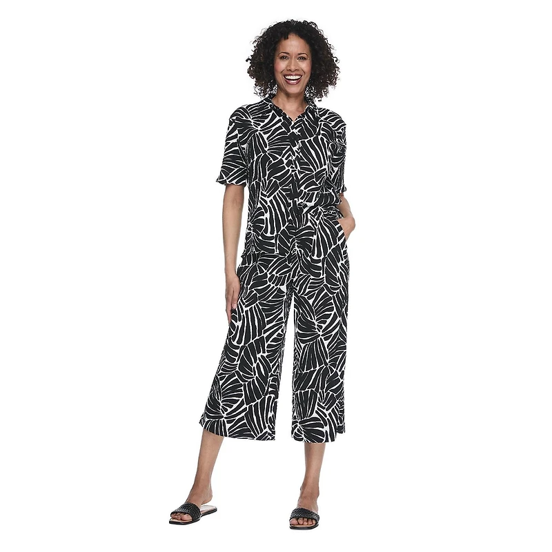Iyla Women's Printed Culotte Pant