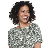 Iyla Women's Printed Side Tie Dress