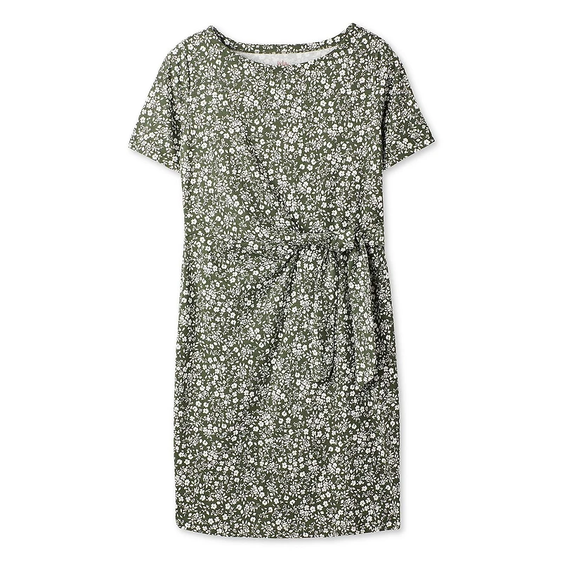 Iyla Women's Printed Side Tie Dress