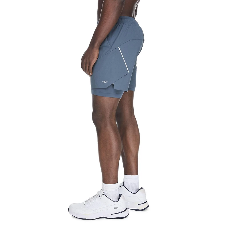 Athletic Works Men's Split Court Short 6"