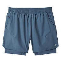 Athletic Works Men's Split Court Short 6"