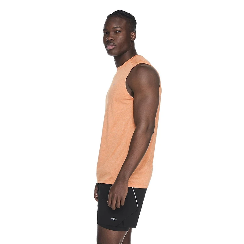 Débardeur de musculation en maille quadrillée Athletic Works pour hommes