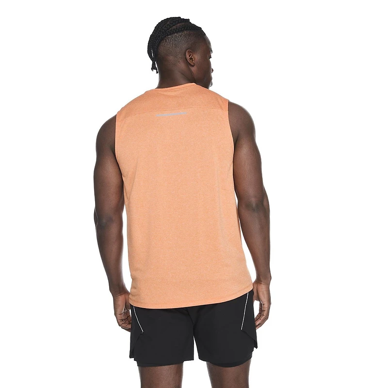 Débardeur de musculation en maille quadrillée Athletic Works pour hommes